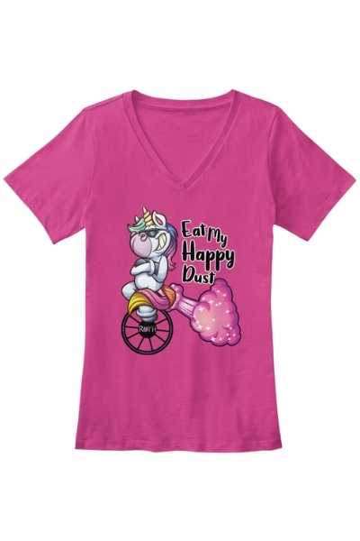 Happy dust V-Neck Tee